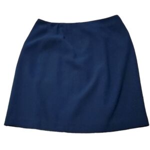 Harve Benard Skirt Womens Size 12 Petite Navy Blue by Benard Holtzman